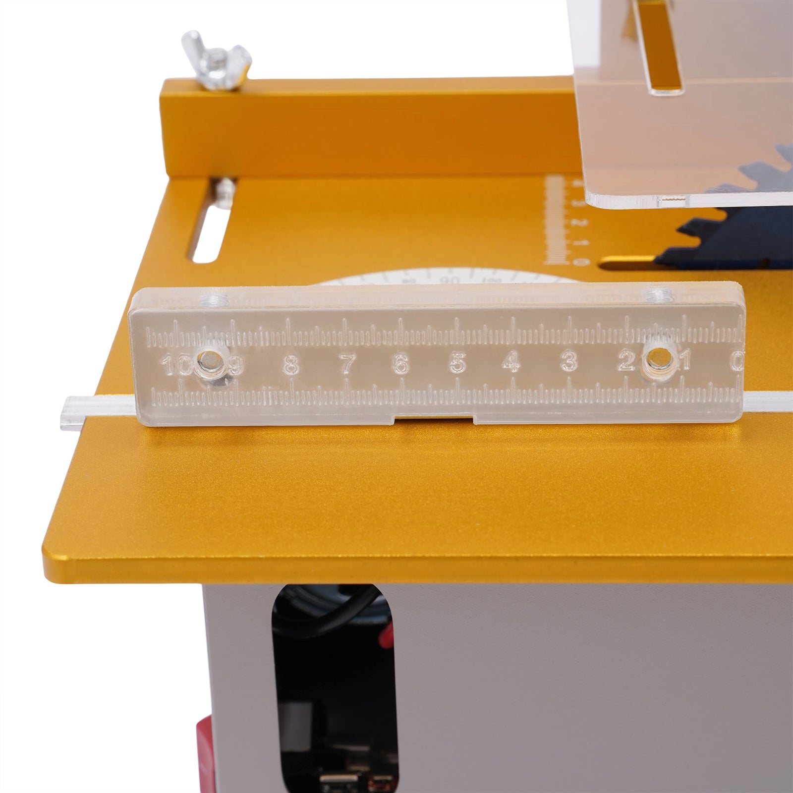 Seghetto Da Tavolo Regolabile Misuratore Altezza 0 60mm Per - Foto 7