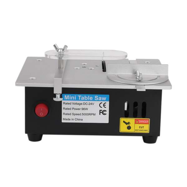 Mini sega da tavolo Lama per sega retrattile per la lavorazione del legno Alimentazione a sette velocità 5000 giri/min