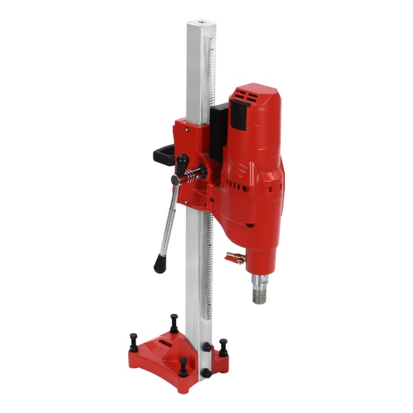 Supporto Per Trapano A 90° – Attrezzo Per Trasformare Il Trapano In Una Piccola Fresatrice O Smerigliatrice, Profondità Foro Max 60 Mm, Include 3 Teste In Plastica