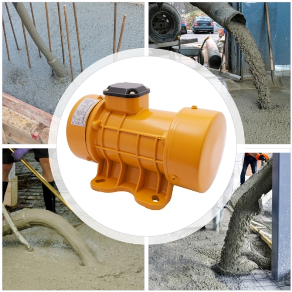 Motore a vibrazione da 550 W - giallo, lega di alluminio di alta qualità, adatto per miniere, metallurgia, carbone