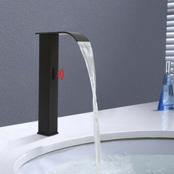 Rubinetto Automatico A Infrarossi Con Sensore - In Acciaio Inox 304, Regolazione Temperatura 0-80°C, Alimentato A Batteria, Per Bagno E Cucina