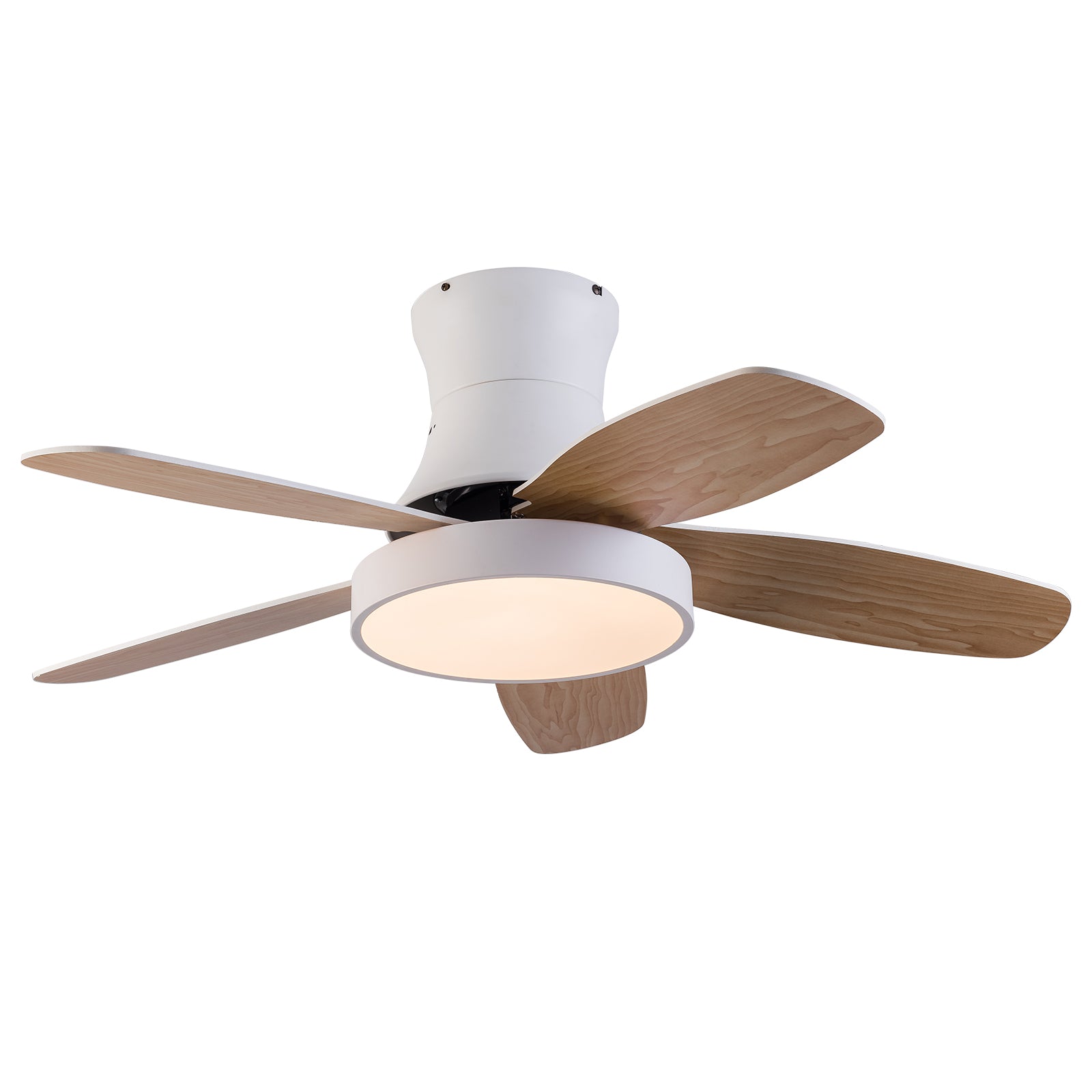 Ventilatore A Soffitto Orison 42'' Con Luci RGB E Retroilluminazione - Telecomando E App - 6 Velocità - Silenzioso E Dimmerabile