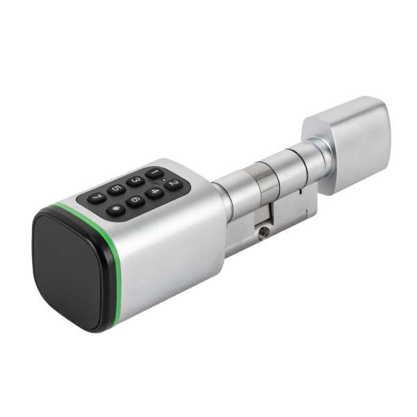 Serratura elettronica per porta con password, Smart Keycard, chiavi manuali e app mobile,