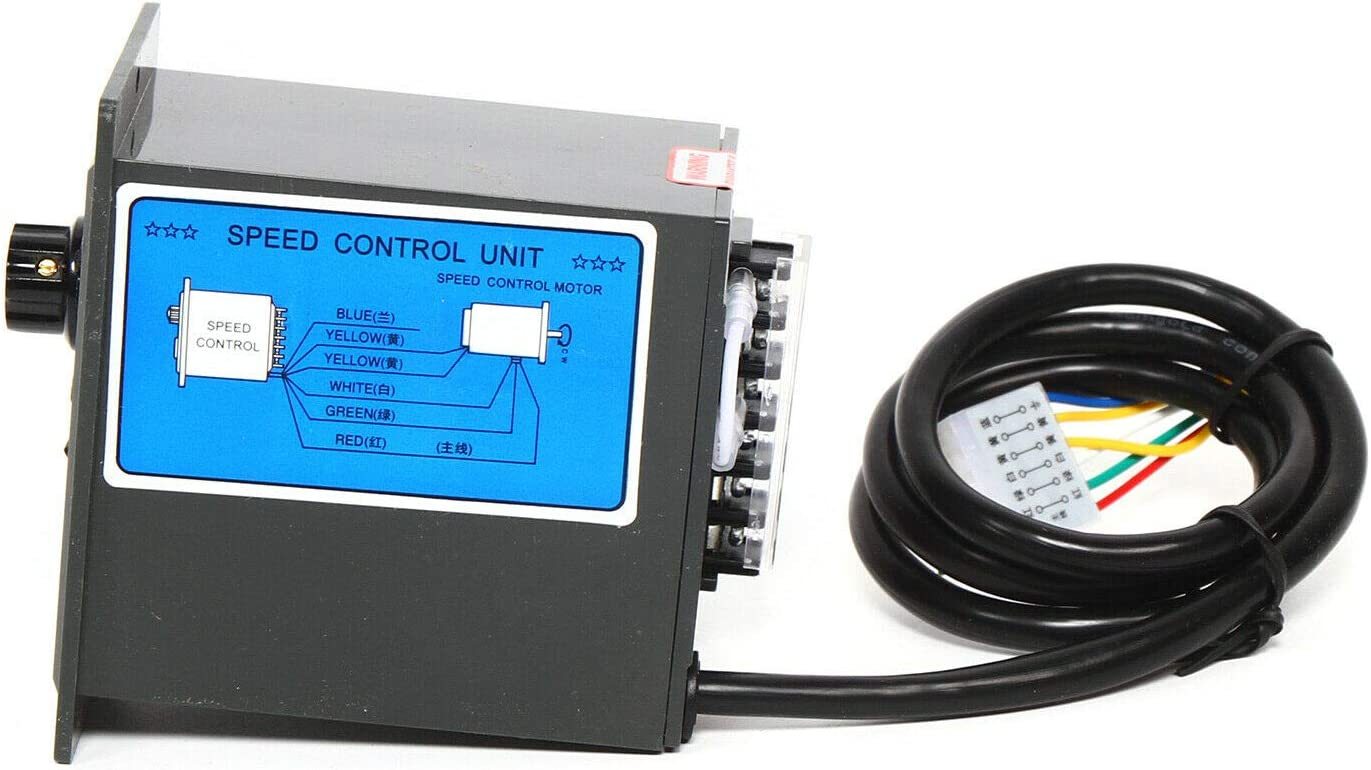 Motore Elettrico 220V Con Regolatore Di Velocità - 6W, 0-68 Giri/min, Riduttore 20K, Basso Rumore - Foto 6