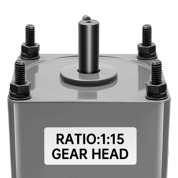 Motoriduttore 90 W 220 V con regolatore di velocità – Motore asincrono monofase con riduttore 50:1, 0-27 RPM, coppia 21 Nm, avanti/ritorno, motore elettrico industriale compatto