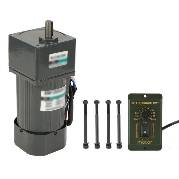AC220V 120W 5K Motoriduttore Motore elettrico Motoriduttore Regolatore di velocità CW/CCW
