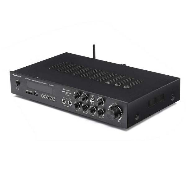 600W hi-fi mini Bluetooth, amplificatore di potenza digitale stereo, 4,2 FM/AM canale amplificatore audio