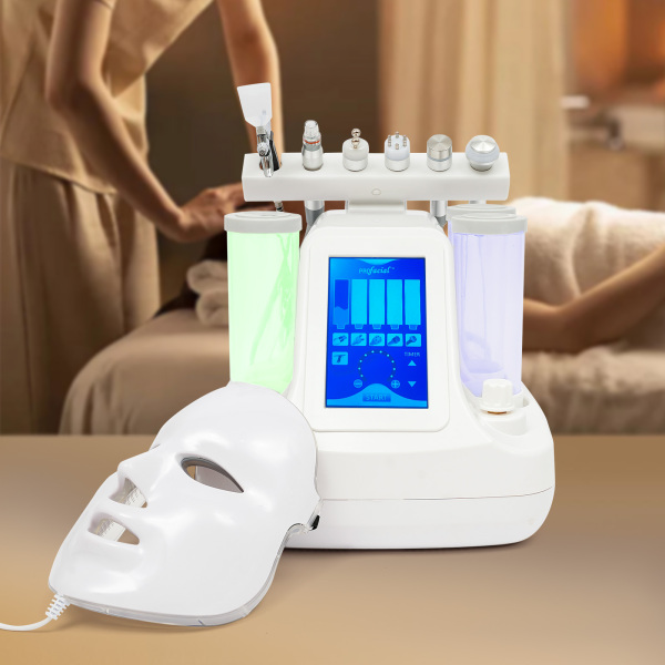 7 in 1 idro dermoabrasione dispositivo per la cura della pelle del viso aqua peel macchina di bellezza