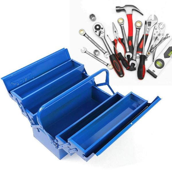 Cassetta degli attrezzi Vuoto Cassetta degli attrezzi Portatile con Maniglia 40x20x21cm