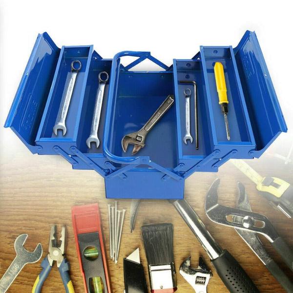 Cassetta degli attrezzi Vuoto Cassetta degli attrezzi Portatile con Maniglia 40x20x21cm