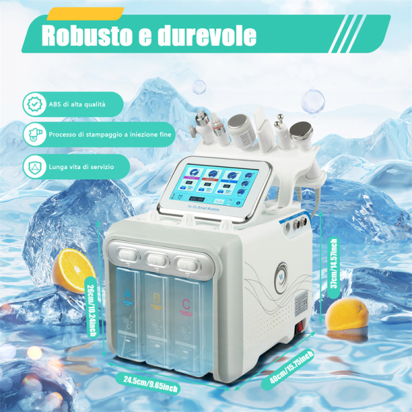 Professionale Hydro Dermobrasion Hydra Dispositivo per la pulizia del viso Salone di bellezza per famiglie