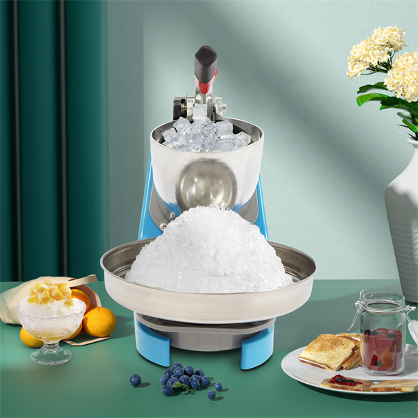 Tritaghiaccio Ristorante Tritaghiaccio Elettrico 300W Professionale - Doppia Lama Per Bar E Casa Tritaghiaccio Professionale