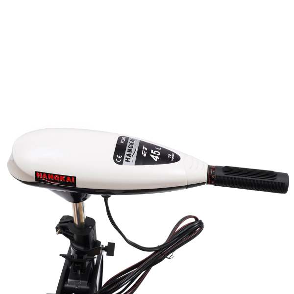 Motore Fuoribordo Elettrico 12V 40 Lbs - Per Kayak E Piccole Barche, Spinta Fino A 300 Kg, Asta 76 Cm
