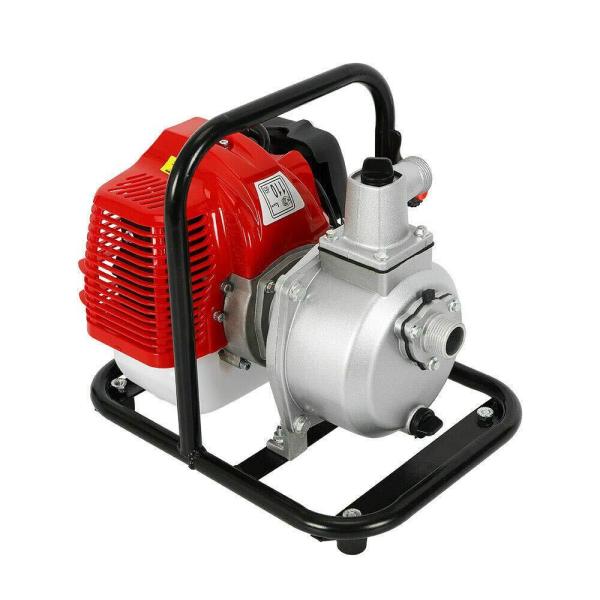 Pompa acqua benzina 8000L/h con fascette stringitubo e raccordi Pompa di trasferimento 2 TEMPI