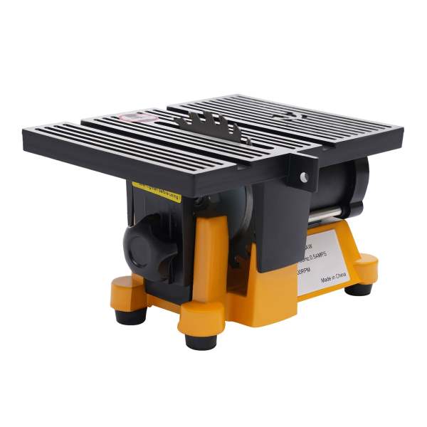 Sega Circolare Da Tavolo Mini - 200W Motore In Rame, Lama Per Legno E Metallo, Regolabile 0-90° - Foto 10