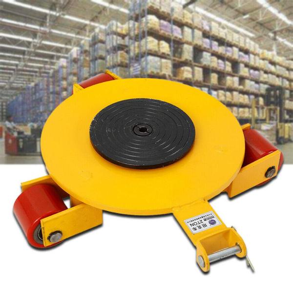 Machinery Mover - Carrello per trasporto 2T, rotella di 360°, 3 ruote, 4400 lbs
