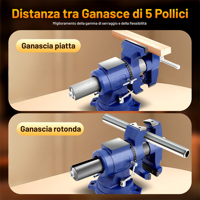 MINI MORSA DA banco Robusta morsa da tavolo parallela per la