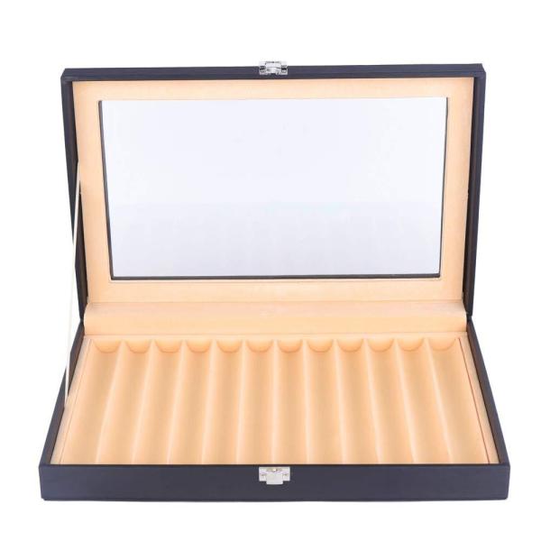 Espositore per penne a 12 slot, scatola di immagazzinamento, collezione