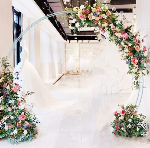 Supporto Per Arco Di Palloncini Da 2,2 M, Dorato, Per Matrimoni E Feste, Base Inclusa - 6