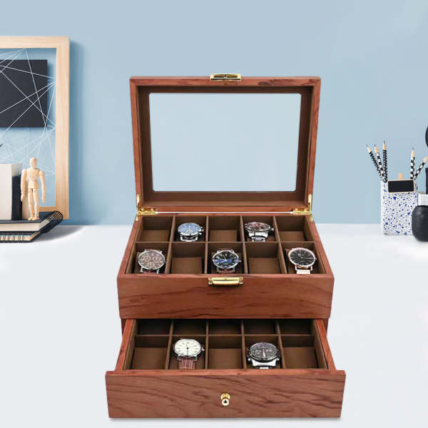 Scatola Portaoggetti Per Orologiai – Lattina In Alluminio Argento, Per Parti Piccole, Movimenti, Viti, Nuova