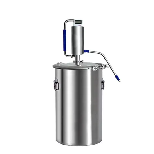 12L Vino Acquavite Alcol Distillare Alambicco Acciaio Inox Essenziale
