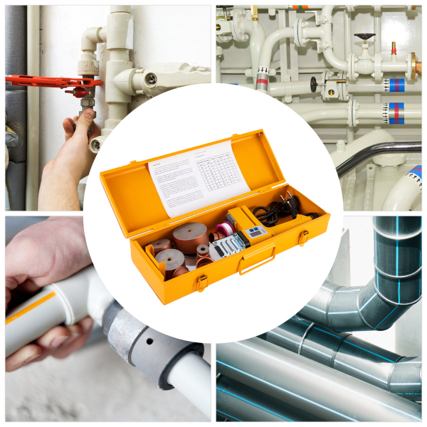 Saldatore elettrico a caldo, saldatore per tubi, kit per saldare tubi termoplastici come PPR, PE, PP, HDPE Saldatore elettrico a caldo, saldatore per tubi, kit per saldare tubi termoplastici come PPR, PE, PP, HDPE