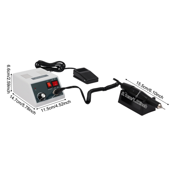 Manipoli dentali Dental Lab Micro Motor Polish Machine 35K RPM per Marathon N3