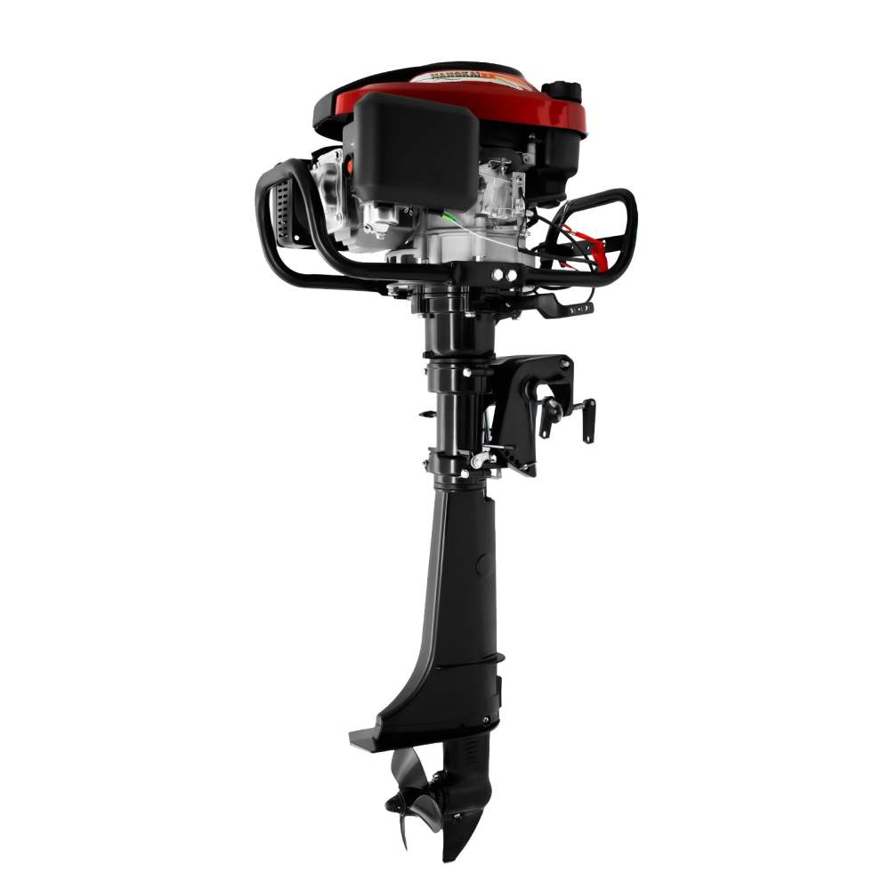 Motore Fuoribordo 4 Tempi 4 CV – Raffreddato Ad Aria, Avvio Manuale, Per Barche, Peso 11 Kg, Serbatoio 1,4 L