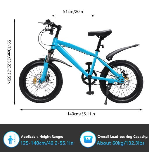 Mountain Bike Bici Bambina 12 Anni Bici Per Bambini 18/20/22