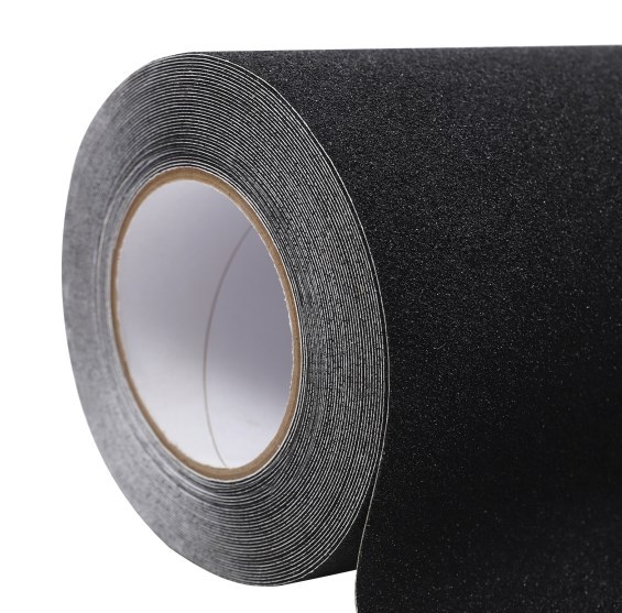 Nastro antiscivolo a grana 12"x40', nastro antiscivolo nero