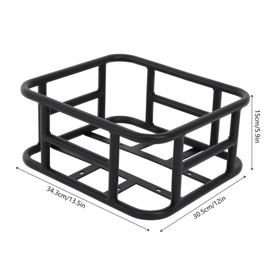 CXWXC Cestino Posteriore Per Bicicletta Con Rete Cargo E Fodera