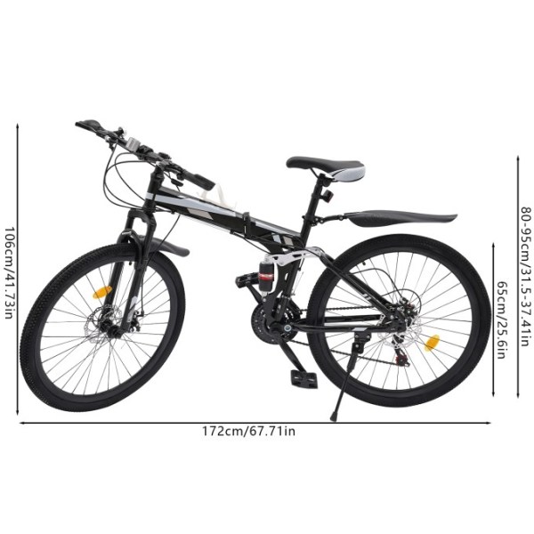 Kalinga Ashok Mountain Bike Uomo 26 Kalinga Ashok Accessori Bici