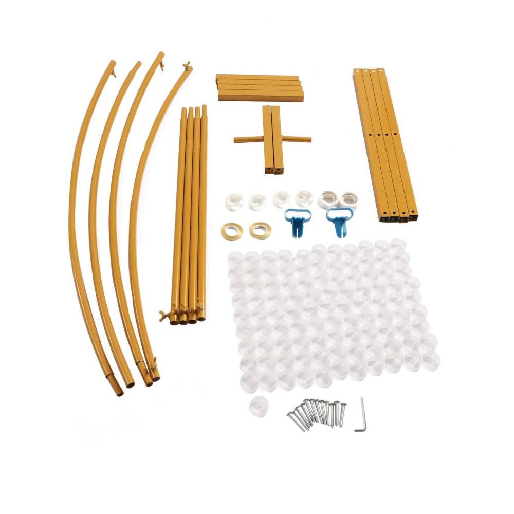 Arco Per Matrimoni E Feste In Metallo 2x2m - Portata 10kg, Decorabile, Ideale Per Cerimonie, Compleanni, Anniversari