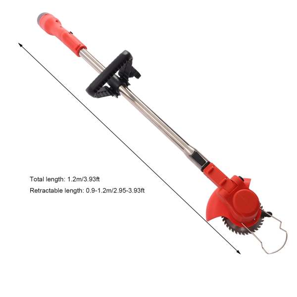 Tagliaerba A Batteria 4 In 1 - Con Lama Metallo, Filo E Supporto, Batteria 21V 2000mAh