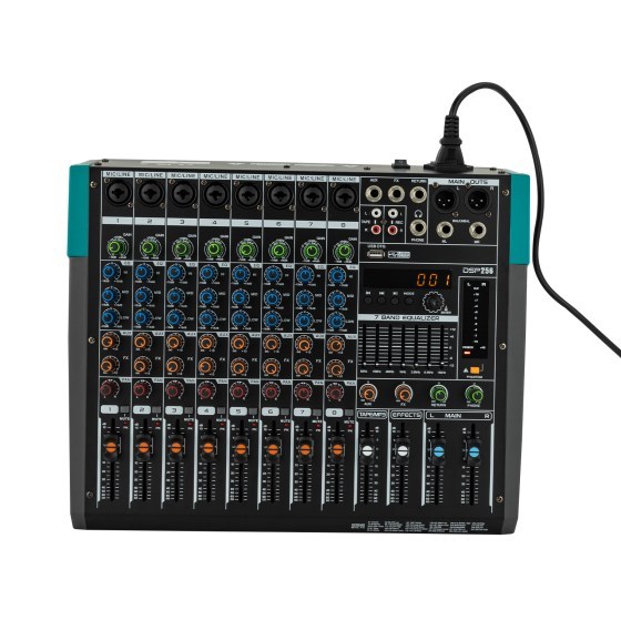 Mixer audio professionale, mixer audio a 8 canali