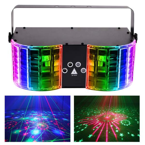 Luci da discoteca per feste, luci da palcoscenico, con DMX 512 e telecomando per casa, danza, matrimonio, eventi, feste