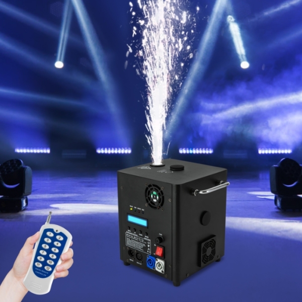 Macchina irroratrice elettronica per fiori con telecomando 700W 220V, presa europea, nera, altezza di spruzzo regolabile