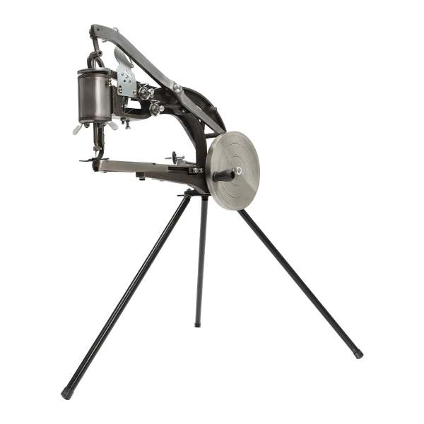 Macchina da cucire a 360° per la riparazione delle scarpe, set con aghi per tela, cotone, lino, utensili da cucito