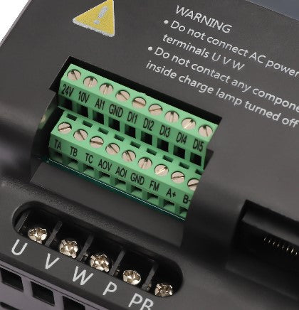 Convertitore Frequenza Motore Industriale Inverter Frequenza Variabile 380V 1,5kW - Controllo Motore Trifase Con Display Inverter Frequenza Variabile 380V 1,5kW Motore Trifase - 9